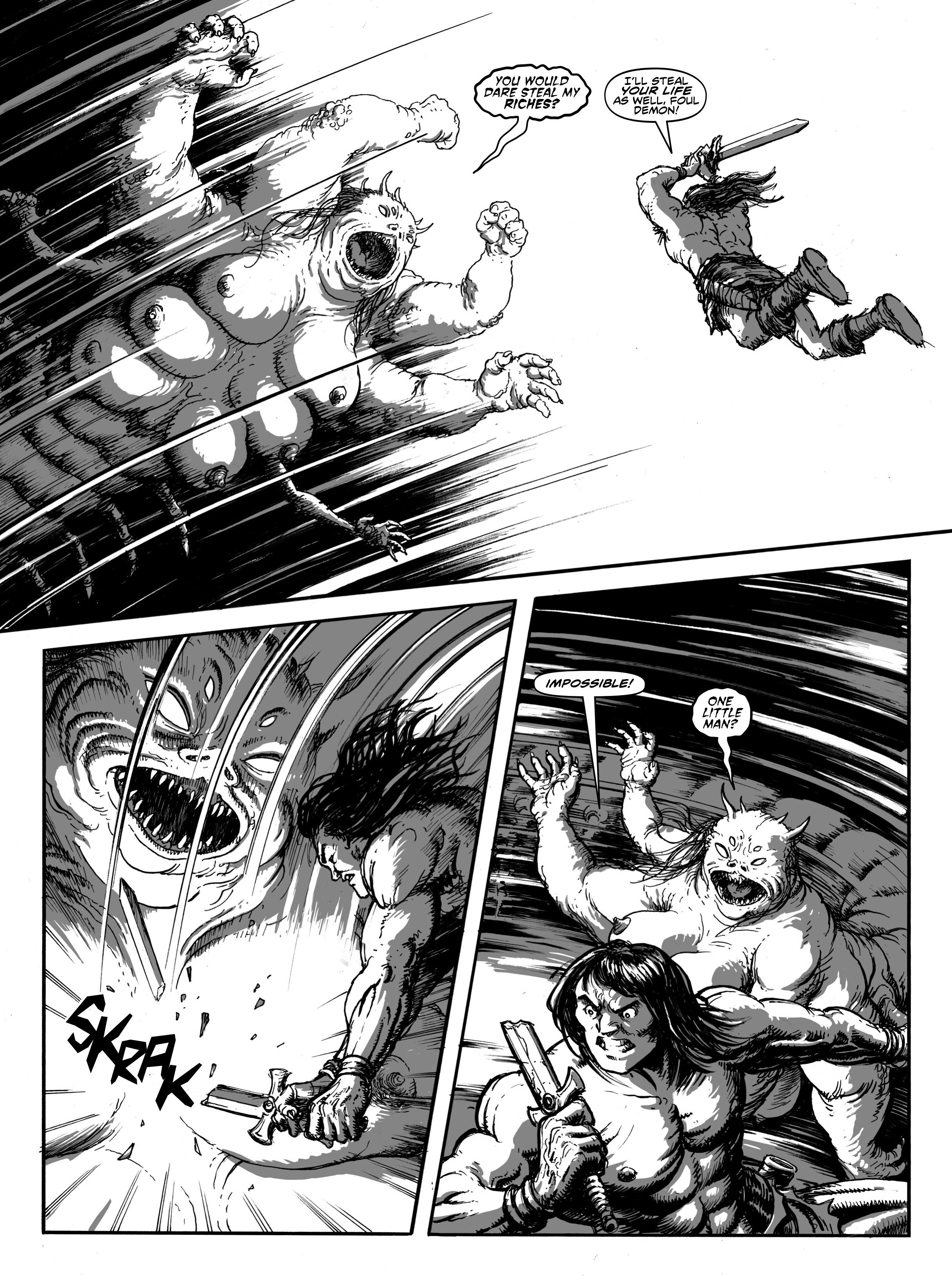 Read The Savage Sword of Conan Manga Online