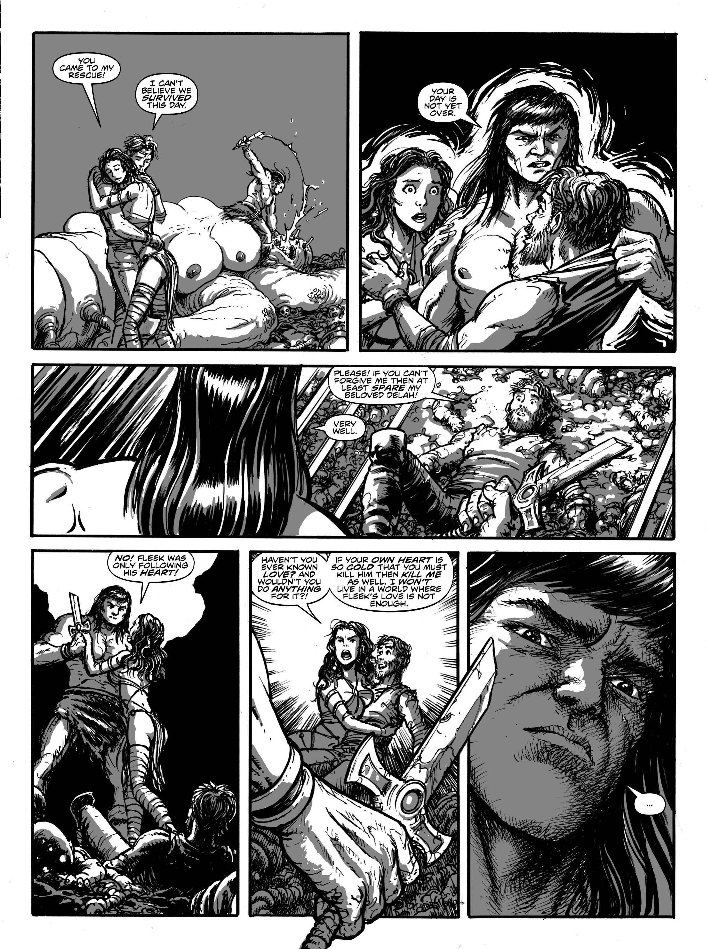 Read The Savage Sword of Conan Manga Online