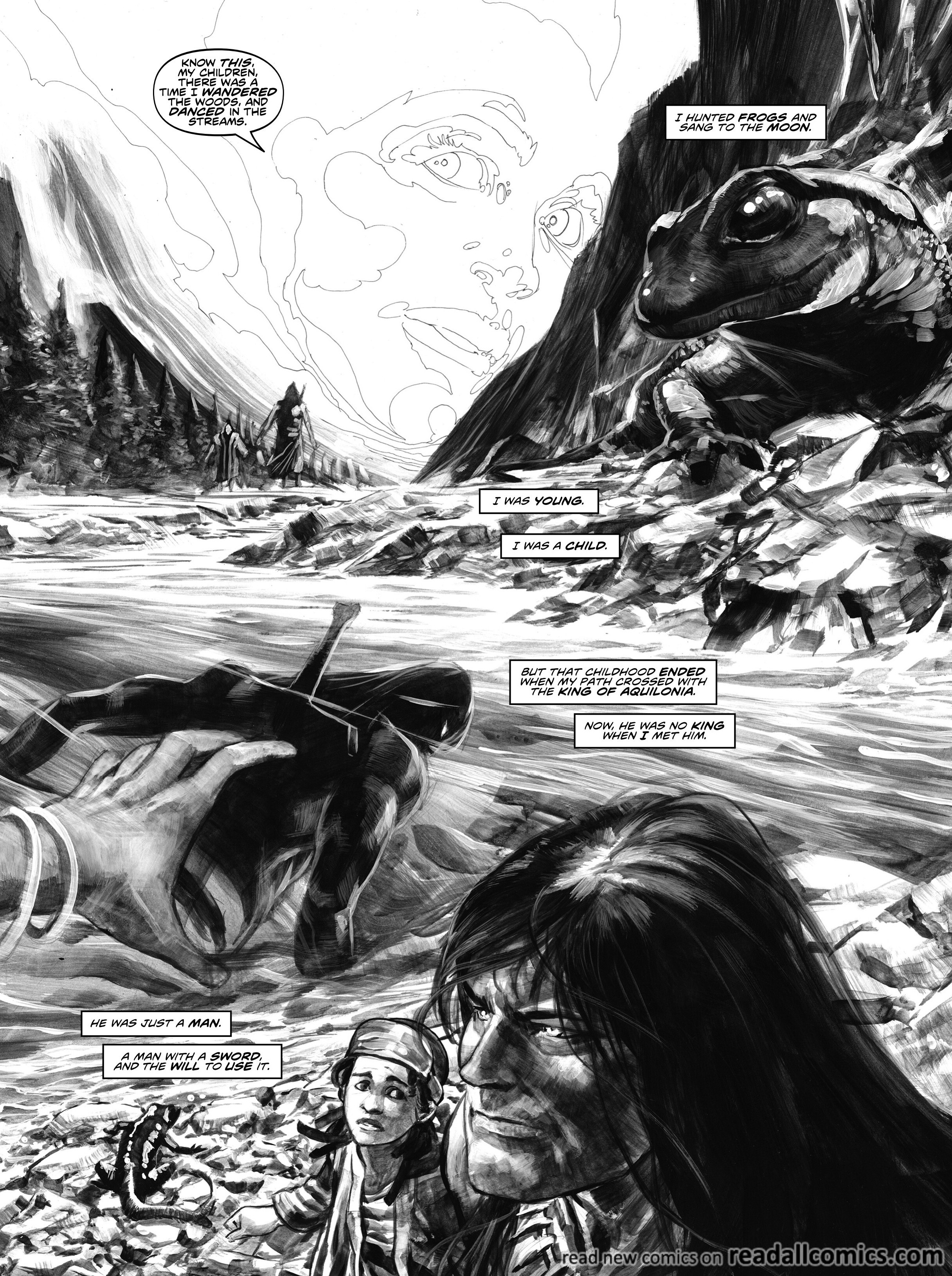 Read The Savage Sword of Conan Manga Online
