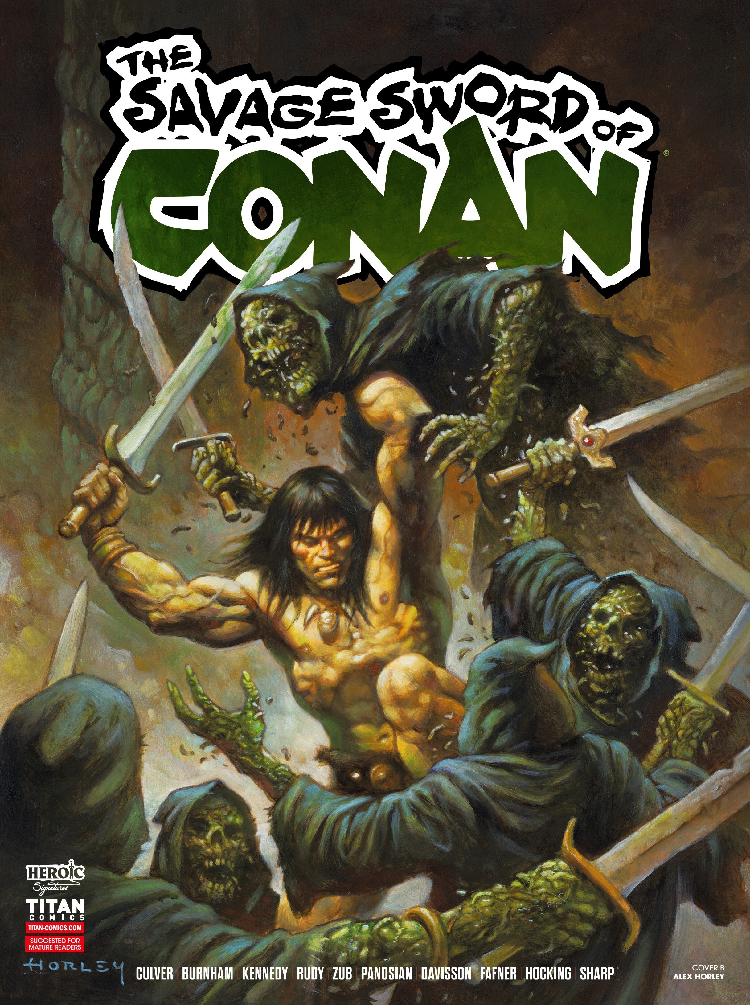 Read The Savage Sword of Conan Manga Online