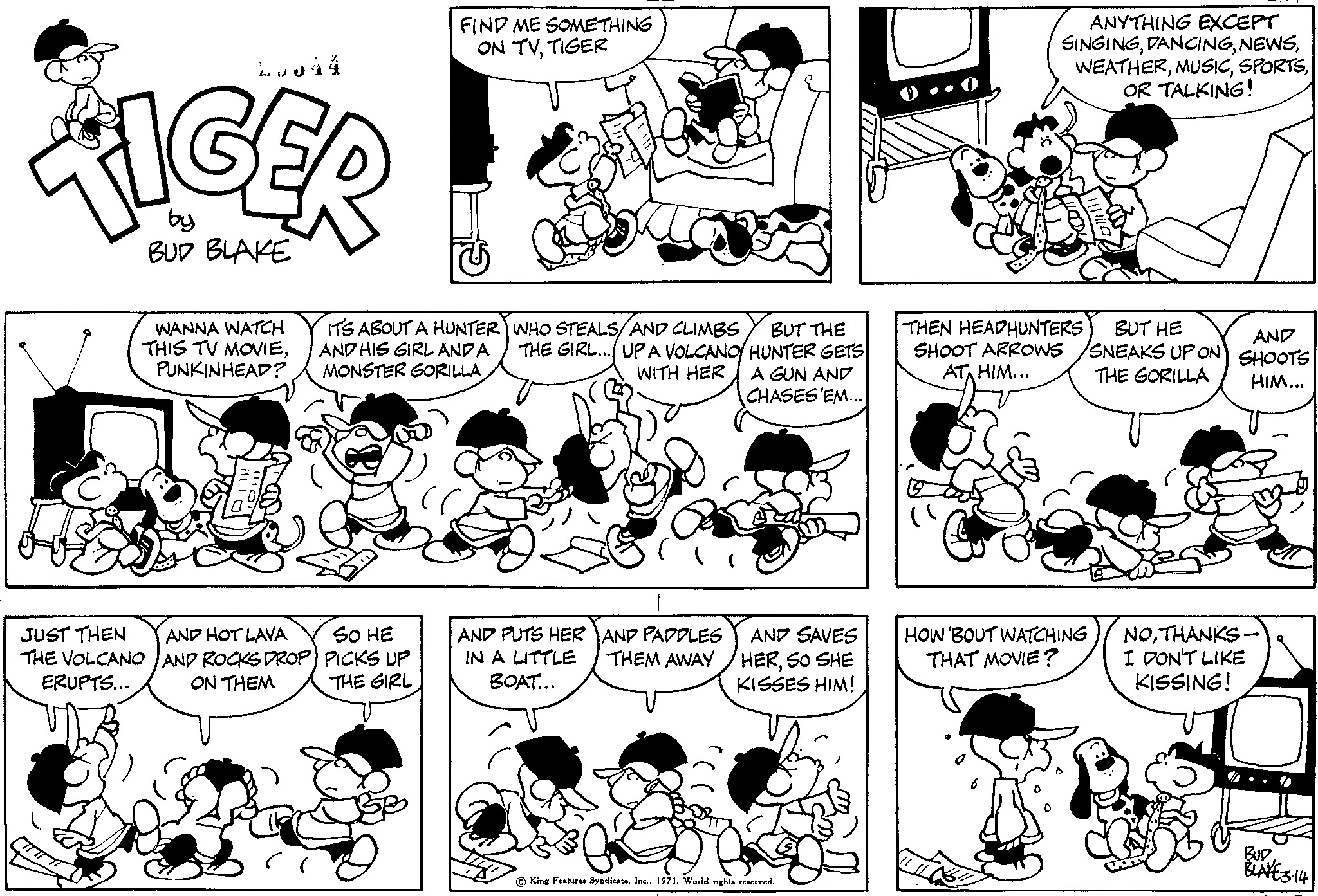 Read Tiger Vintage Sundays Manga Online