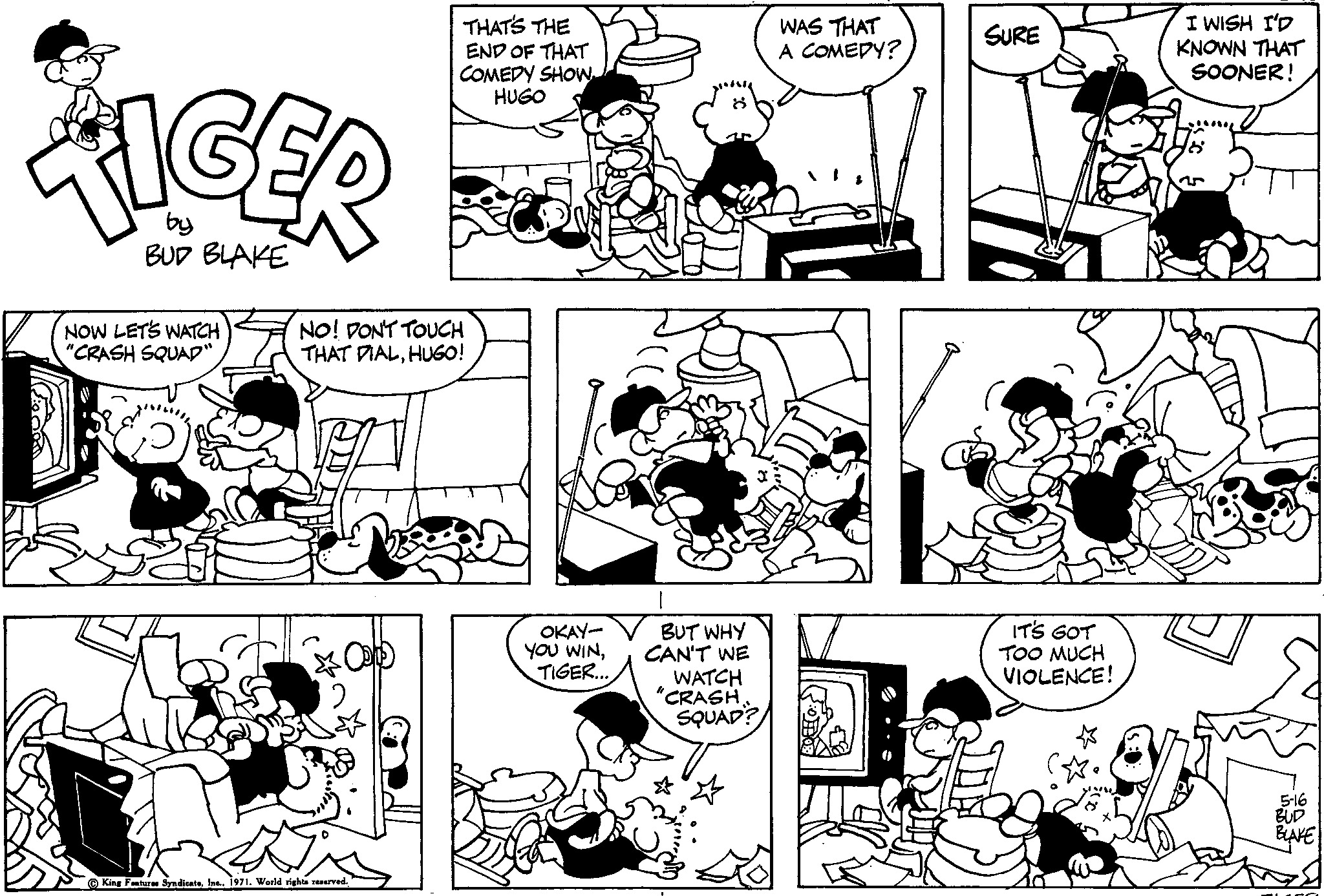 Read Tiger Vintage Sundays Manga Online