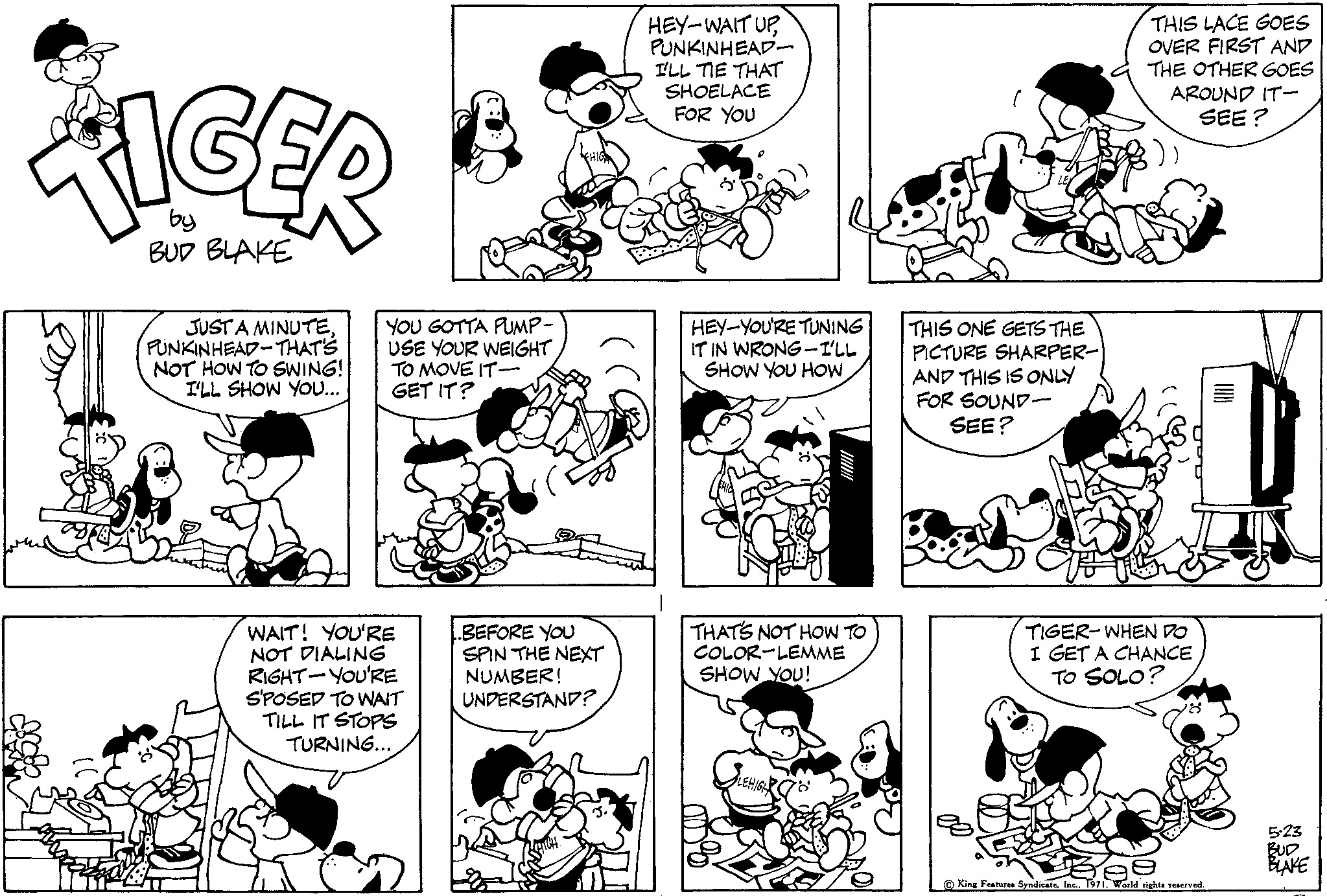 Read Tiger Vintage Sundays Manga Online