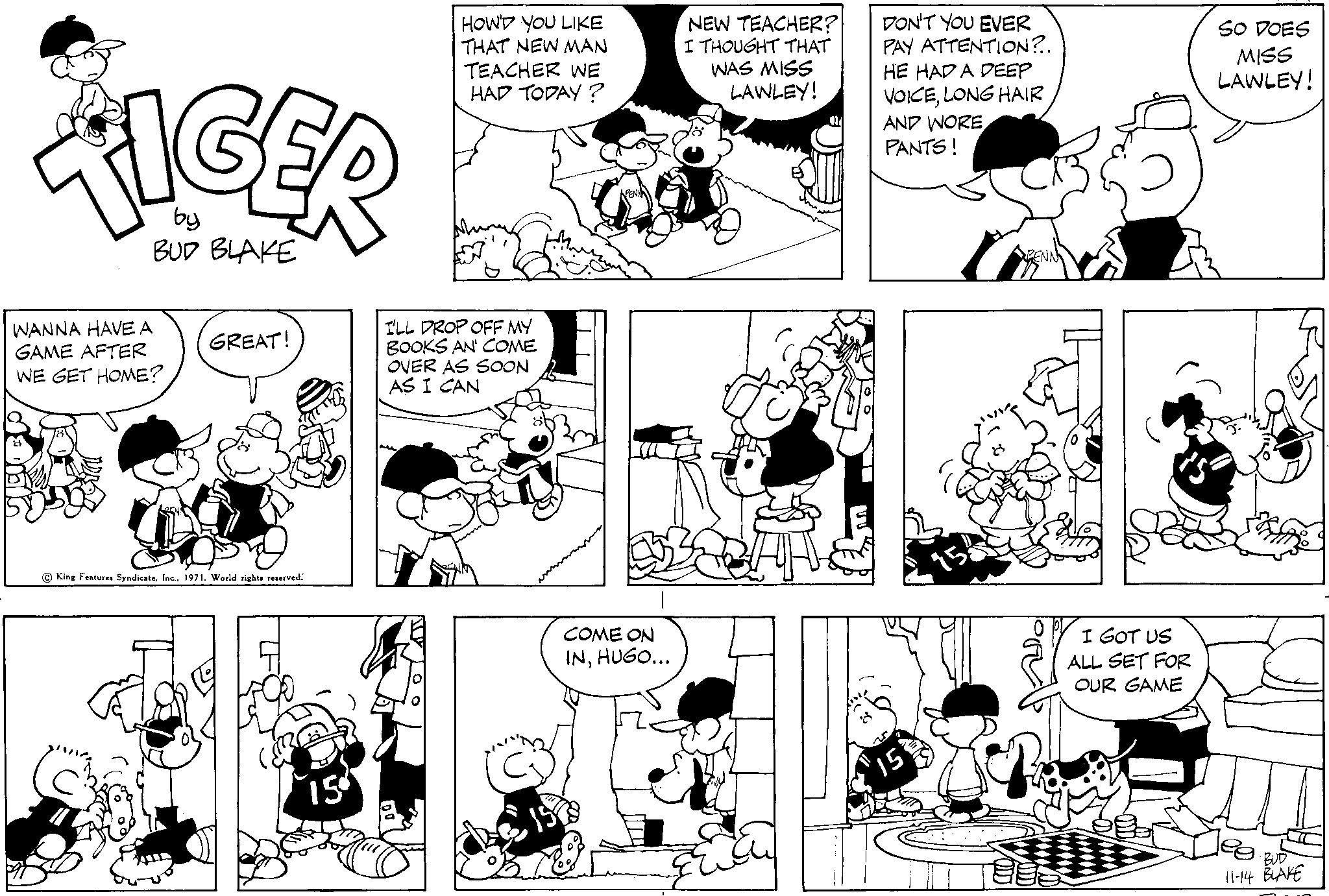 Read Tiger Vintage Sundays Manga Online