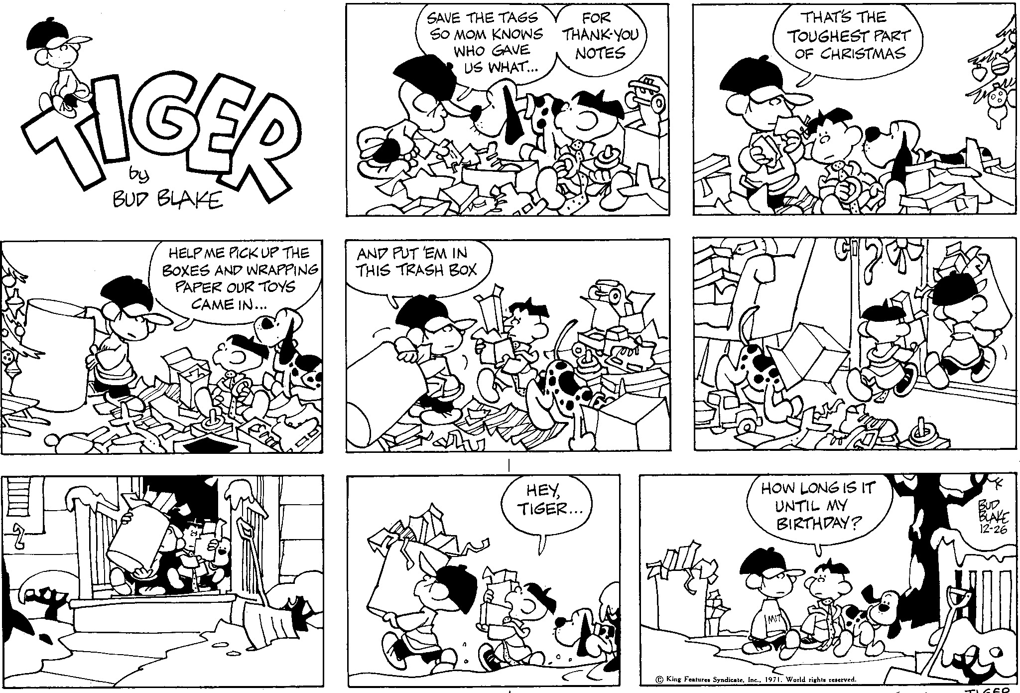 Read Tiger Vintage Sundays Manga Online