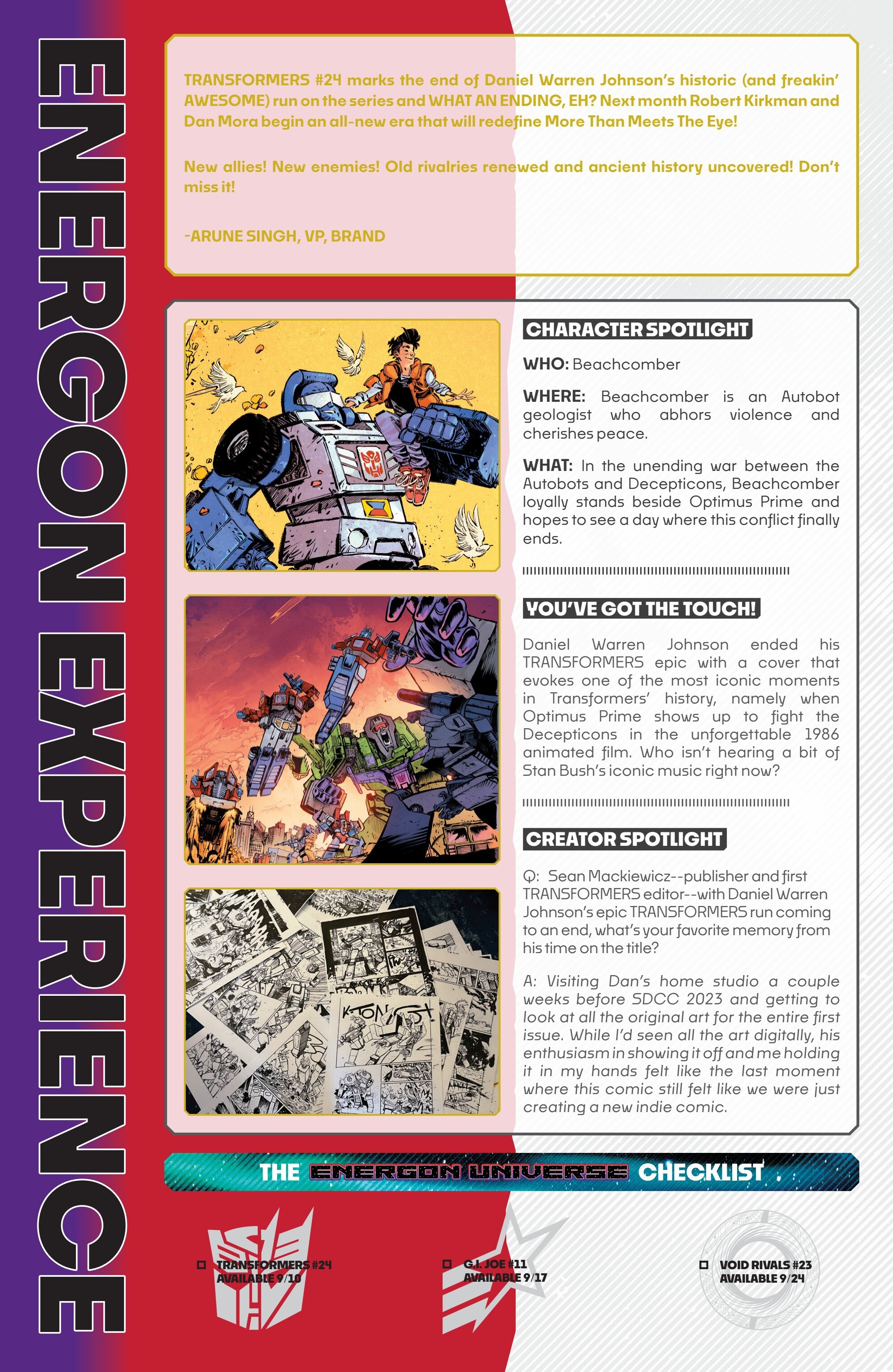 Read Transformers (2023-) Manga Online