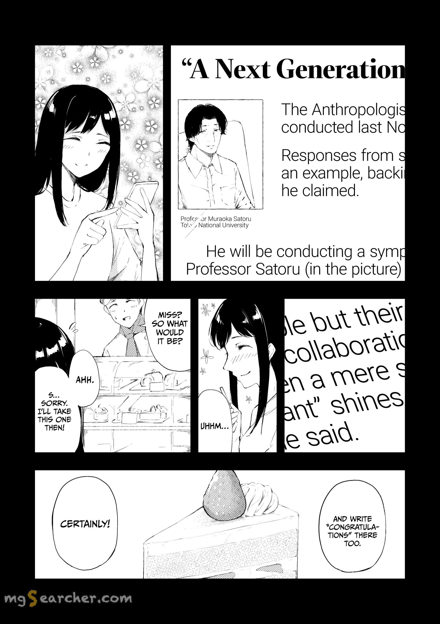 Read a story about investing with the girl at the workplace Manga Online