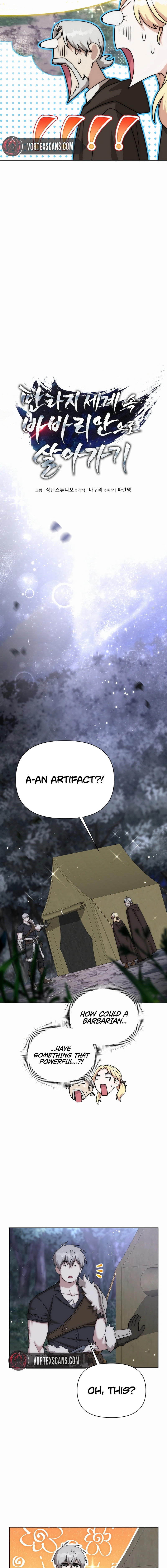 Read barbarian's adventure in a fantasy world Manga Online
