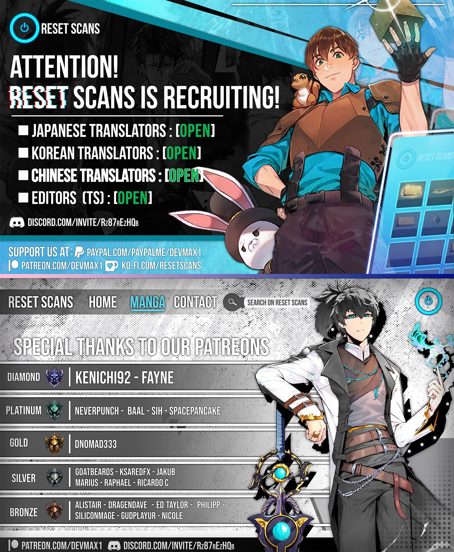 Read divine ring descends_ the strongest otherworld Manga Online