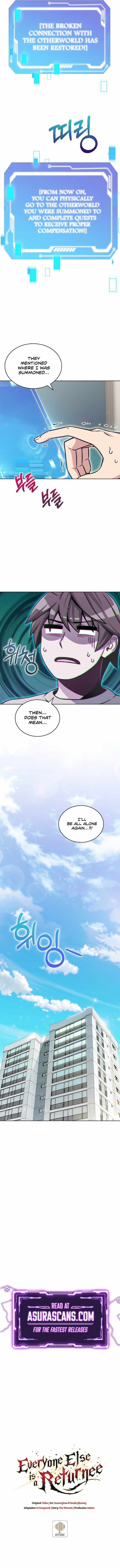 Read everyone else is a returnee Manga Online