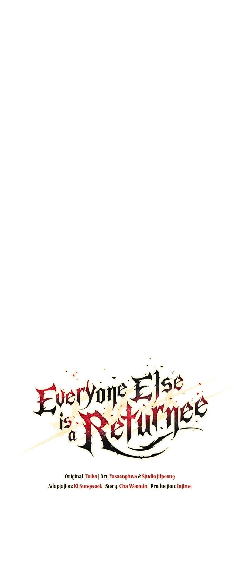 Read everyone else is a returnee Manga Online