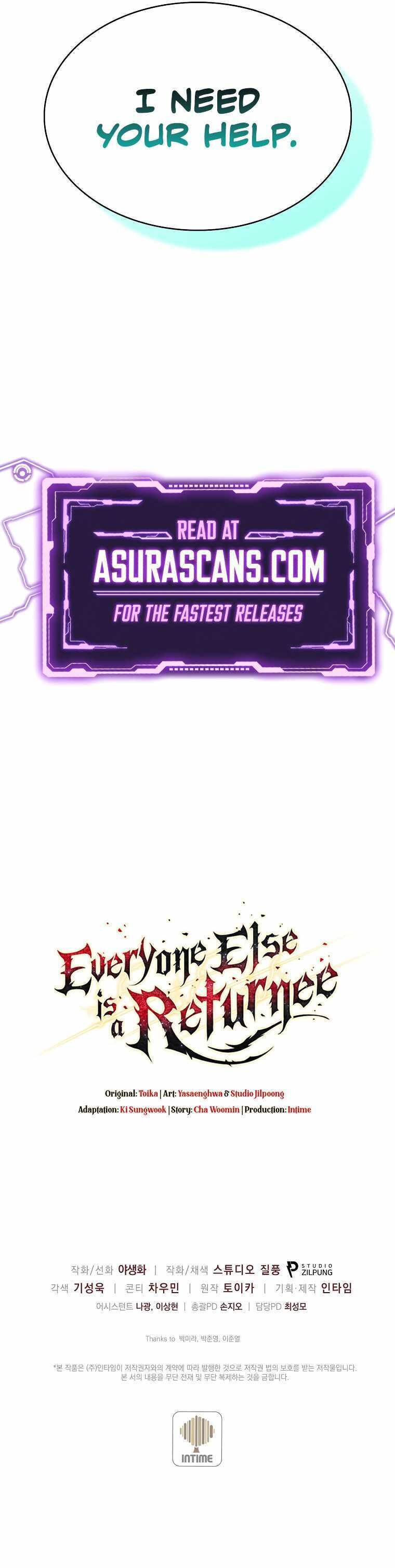Read everyone else is a returnee Manga Online