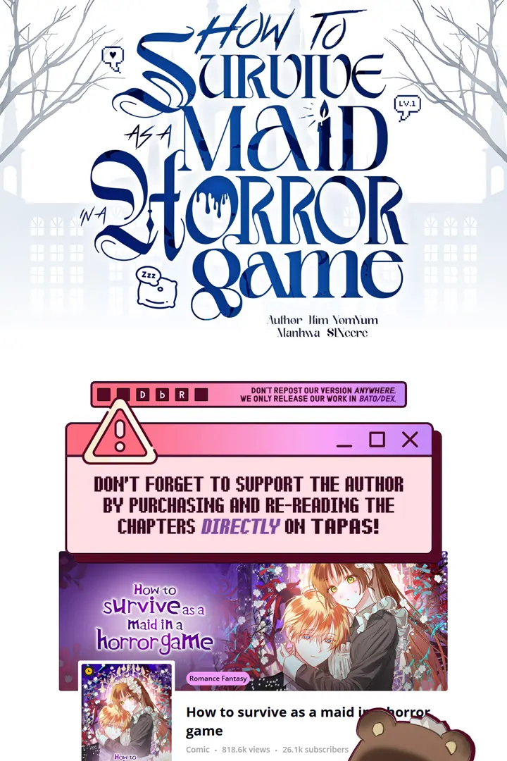 Read how to survive as a maid in a horror game Manga Online
