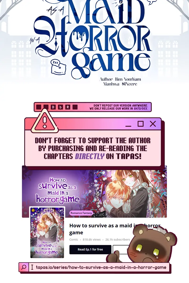 Read how to survive as a maid in a horror game Manga Online