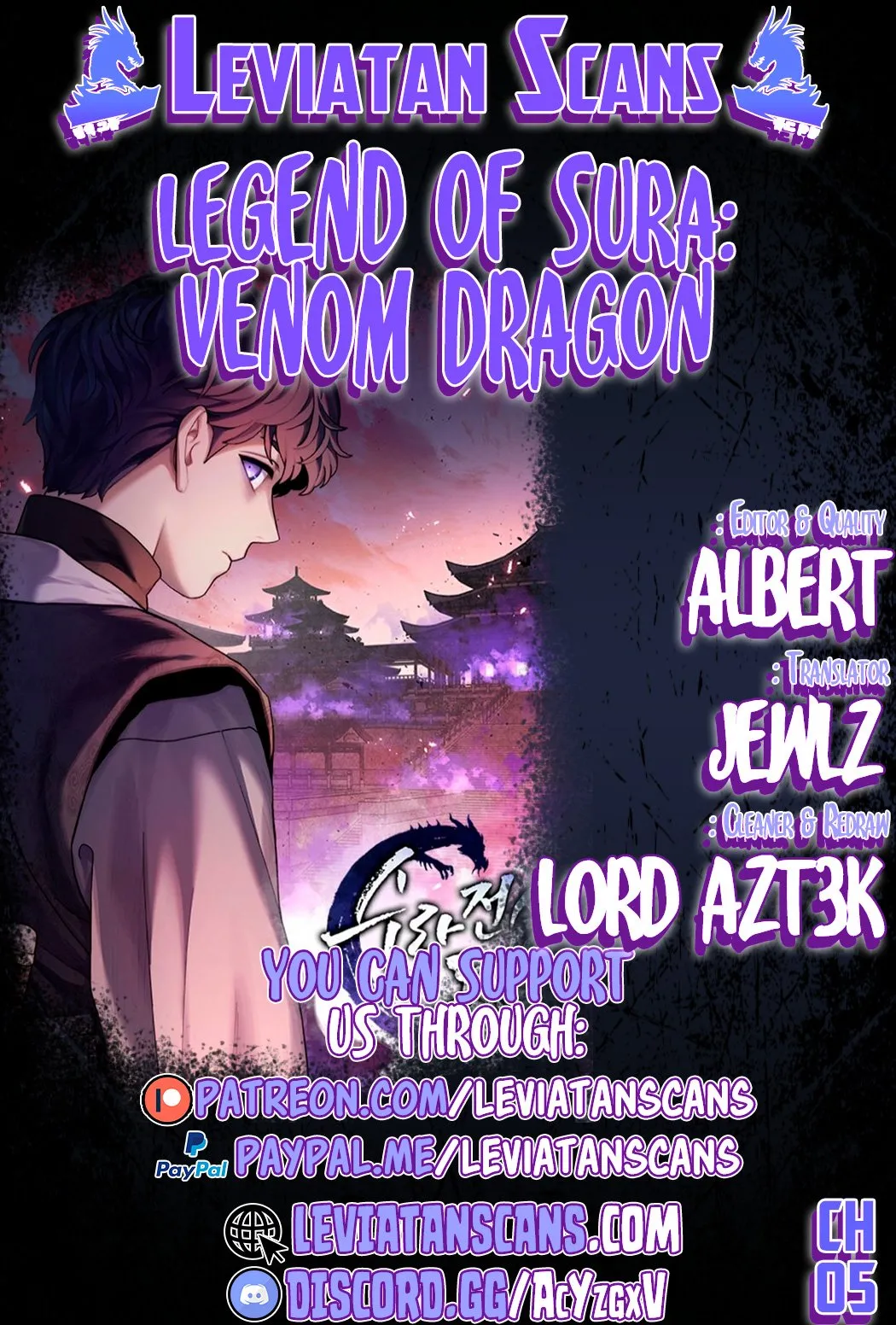 Read legend of asura- the venom dragon Manga Online