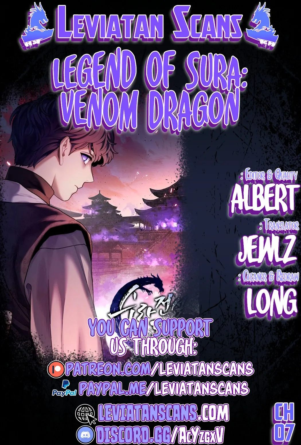 Read legend of asura- the venom dragon Manga Online