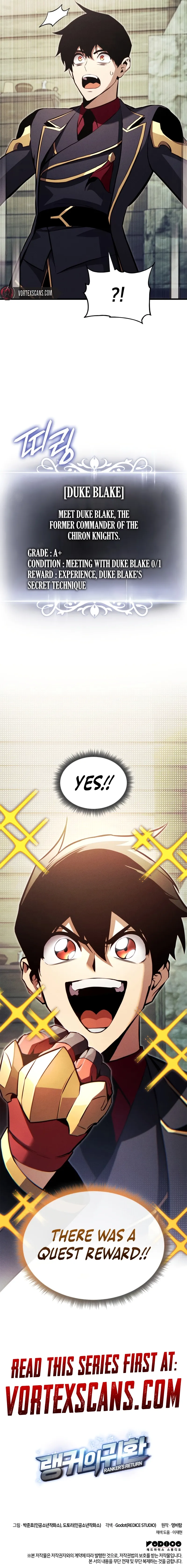 Read ranker's return Manga Online