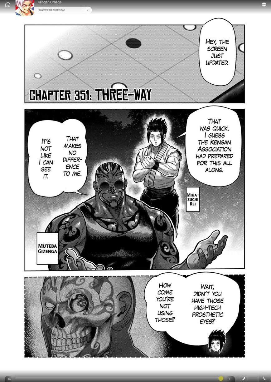 Read read kengan omega Manga Online