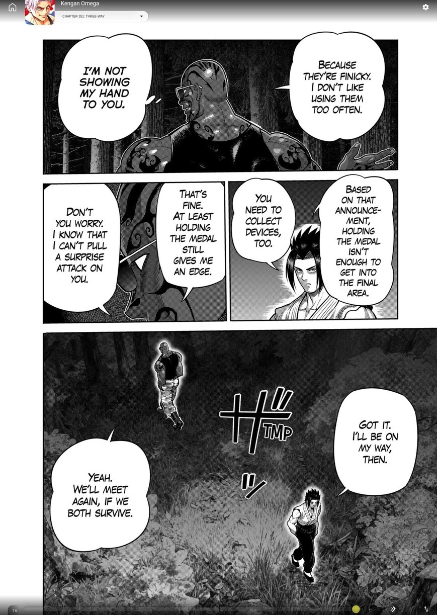 Read read kengan omega Manga Online