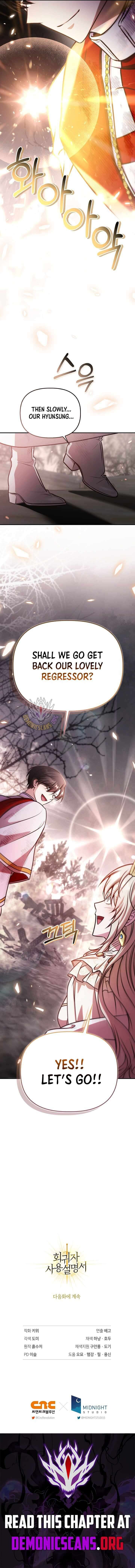 Read regressor instruction manual Manga Online