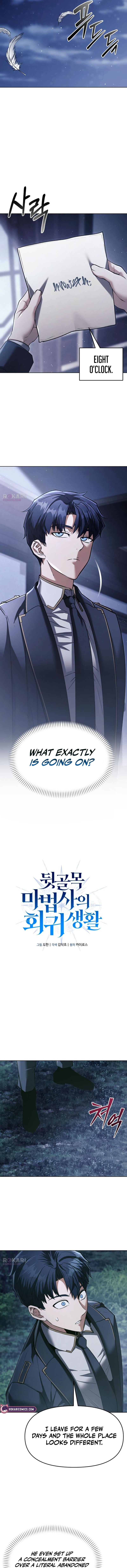 Read the back-alley mage's return Manga Online