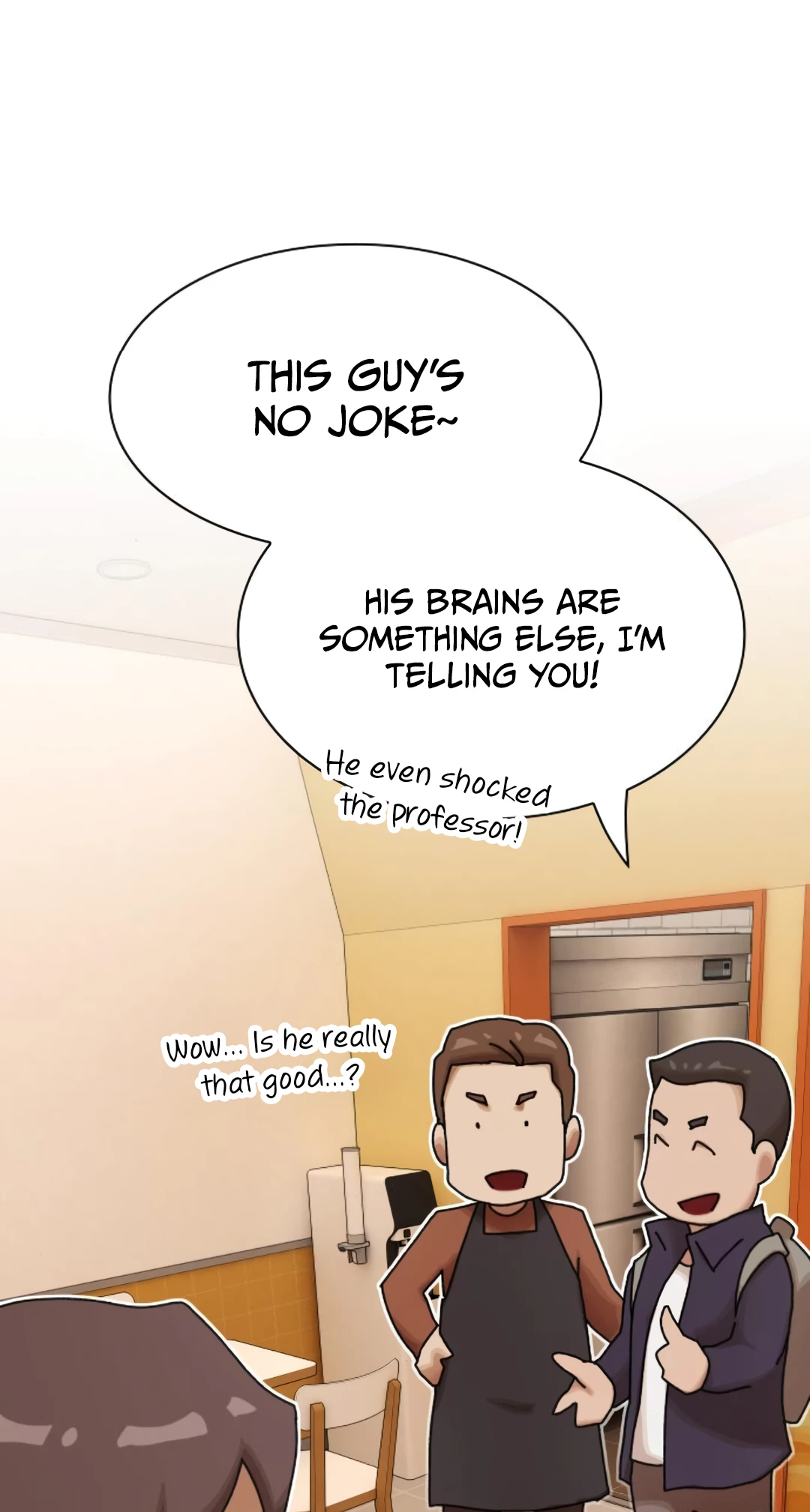 Read the genius who sees through the world Manga Online