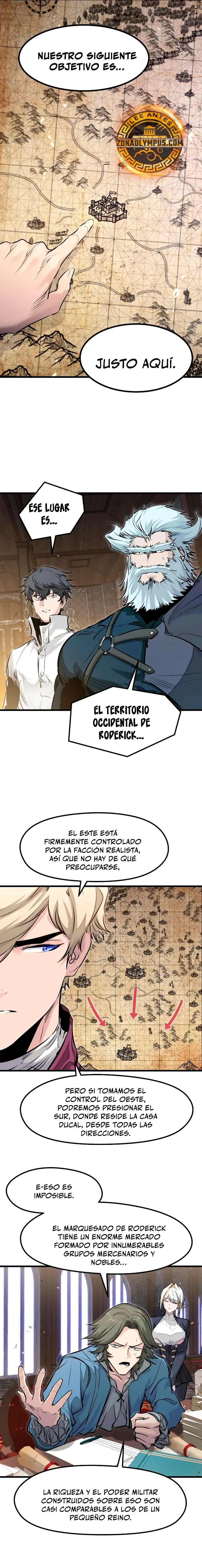 Read the regressed mercenary's machinations ES Manga Online