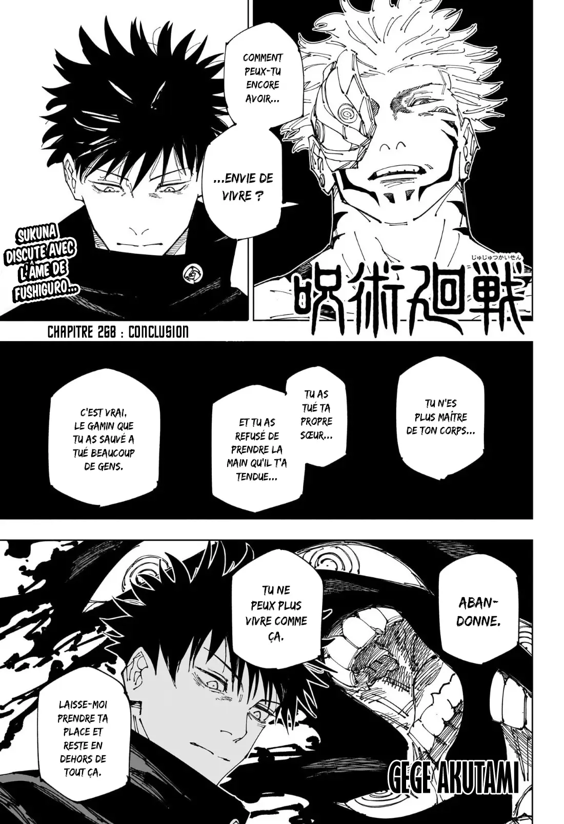 Read Jujutsu Kais FR Manga Online