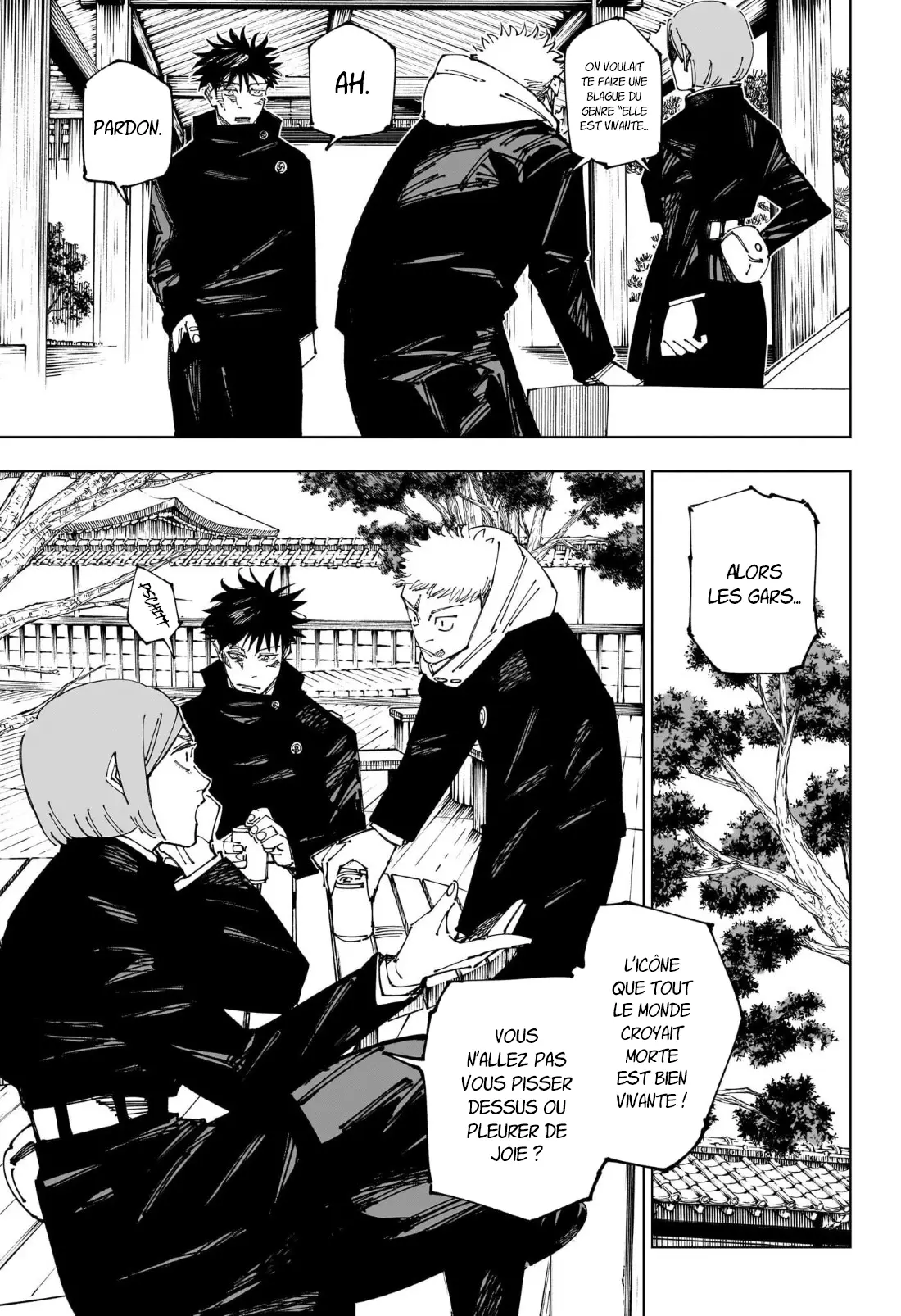 Read Jujutsu Kais FR Manga Online