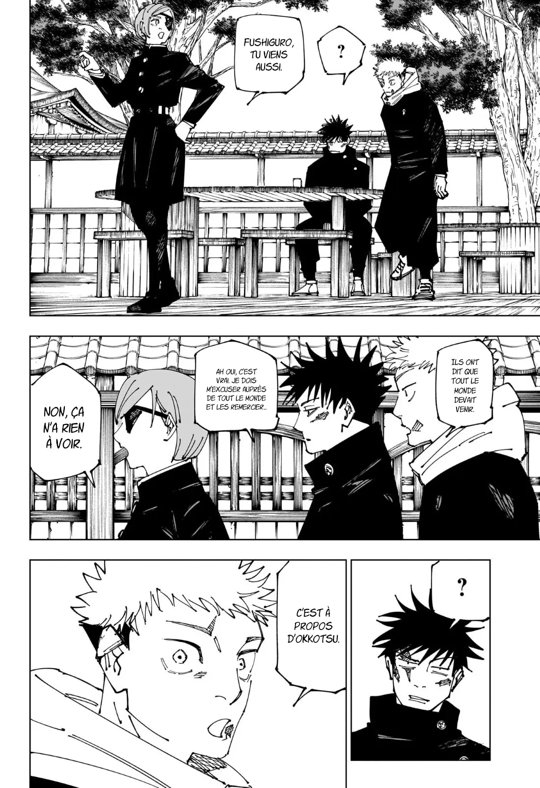 Read Jujutsu Kais FR Manga Online