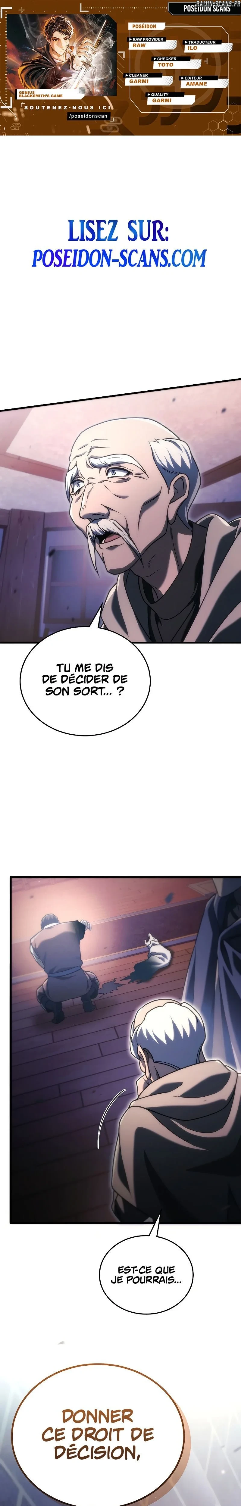 Read genius blacksmith's game FR Manga Online